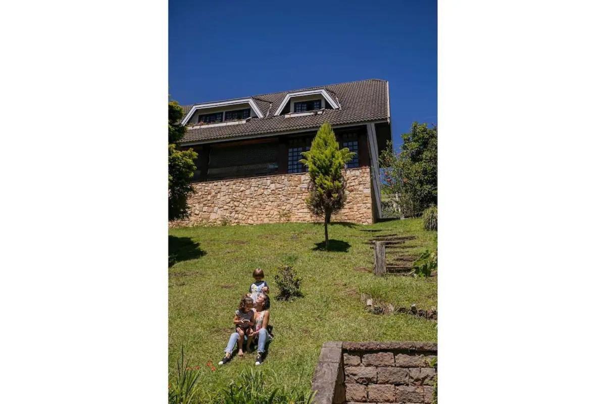 Casa Nas Montanhas Com Ofuro Vila Campos do Jordão Exterior foto