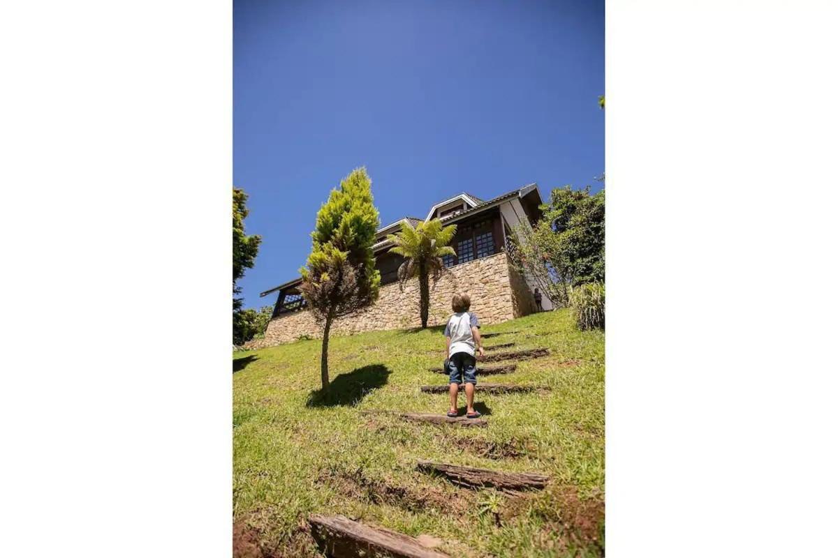 Casa Nas Montanhas Com Ofuro Vila Campos do Jordão Exterior foto