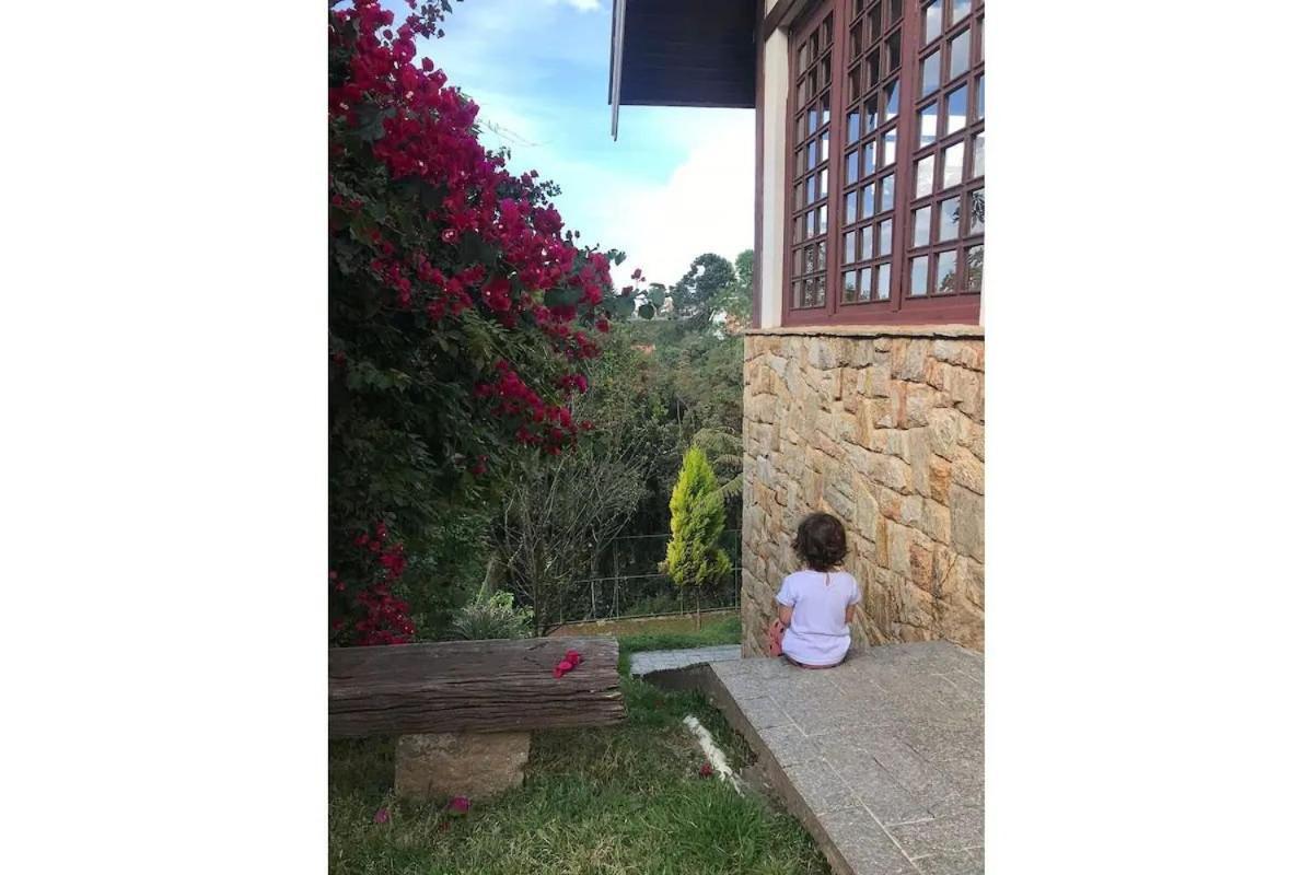 Casa Nas Montanhas Com Ofuro Vila Campos do Jordão Exterior foto